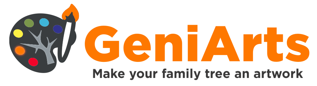 Geniarts family tree template